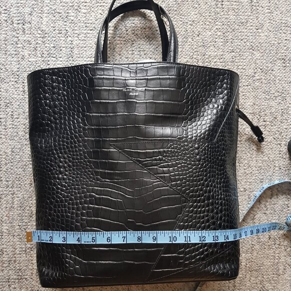 BNWT Frankie Morello genuine leather bag - Picture 3 of 12